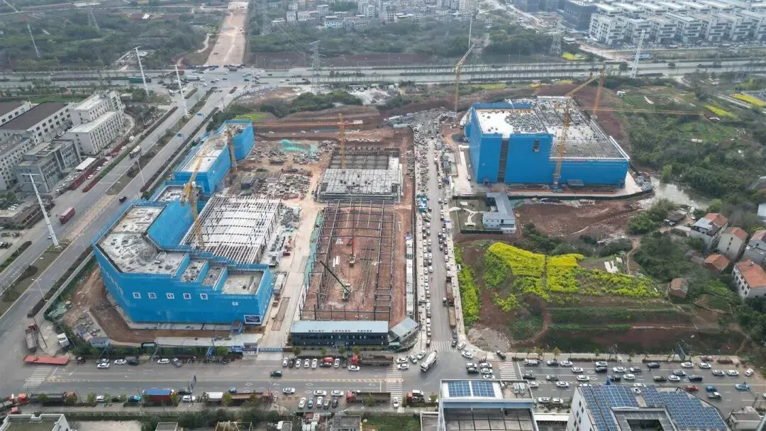 近4万㎡!金华新建现代化批发市场,建设进度已达30%