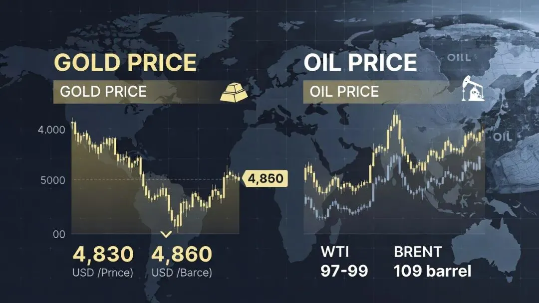商品市场动态(金/油)