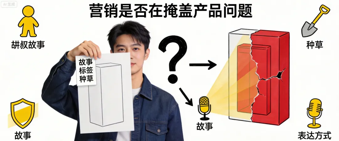 品牌做营销,是在掩盖产品问题?