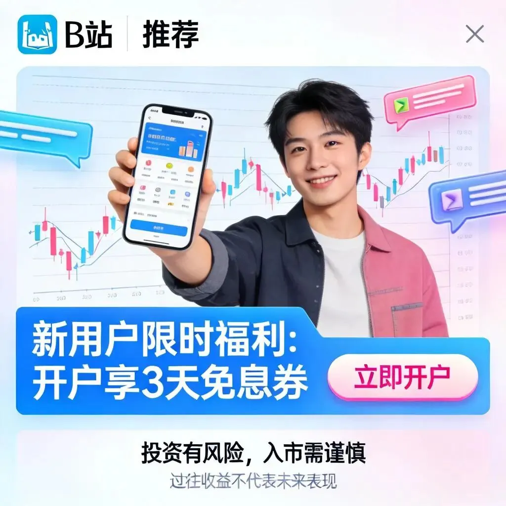 B站金融行业获客实战:证券开户、投资理财广告如何高效转化Z世代