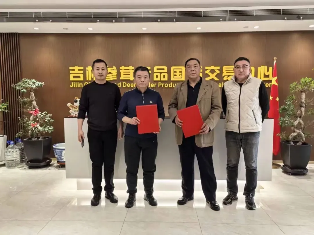 吉林省富裕人参市场管理服务有限公司与中国邮政长春市分公司达成战略合作 共建吉林参茸产品国际交易中心项目