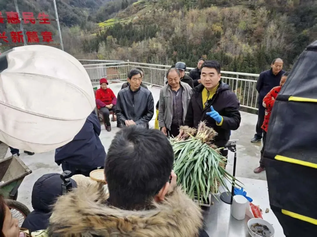 小屏幕连接大市场 直播带货助增收—汉滨电商在坝河镇樟树村开展助农直播