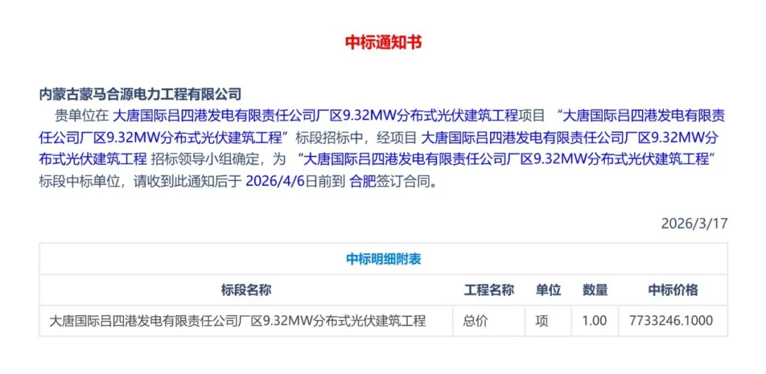 内蒙古蒙马合源电力工程有限公司区外市场拓展实现新突破