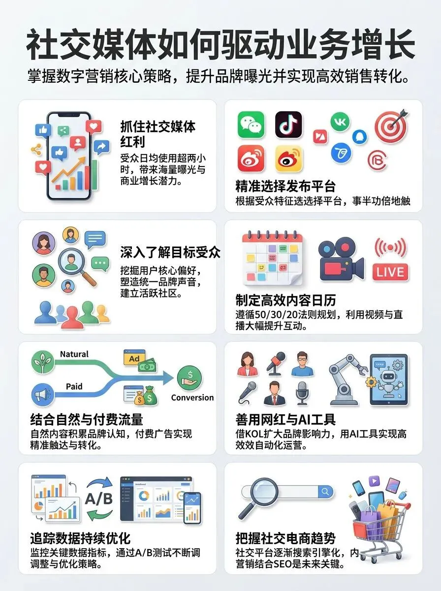 社交媒体营销:如何真正驱动业务增长
