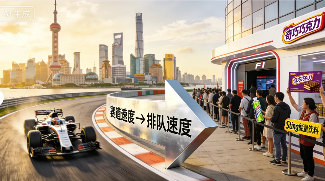 雀巢*百事*F1:顶级赛事营销的“降维打击”,用快闪店把赛道变成秀场