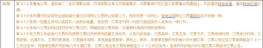 山东电力市场规则26版与征求意见稿对比(上)