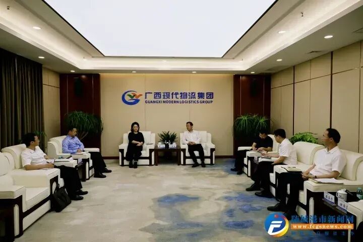 黄江率队赴南宁与自治区市场监管局、广西现代物流集团有限公司举行工作会谈