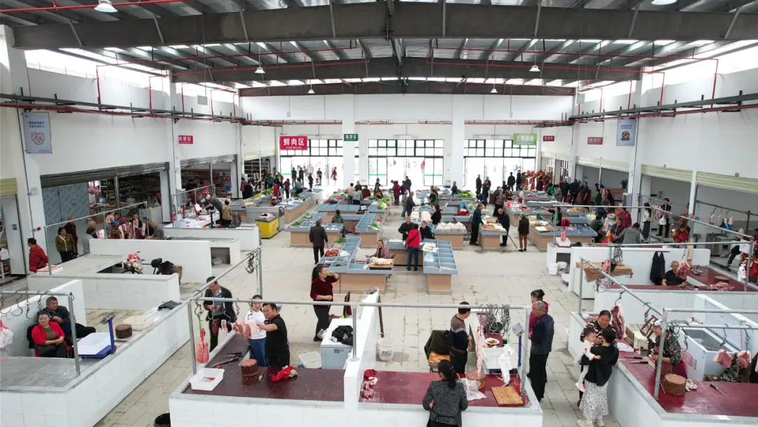 当阳这里新增一家农贸市场!走,买菜去~