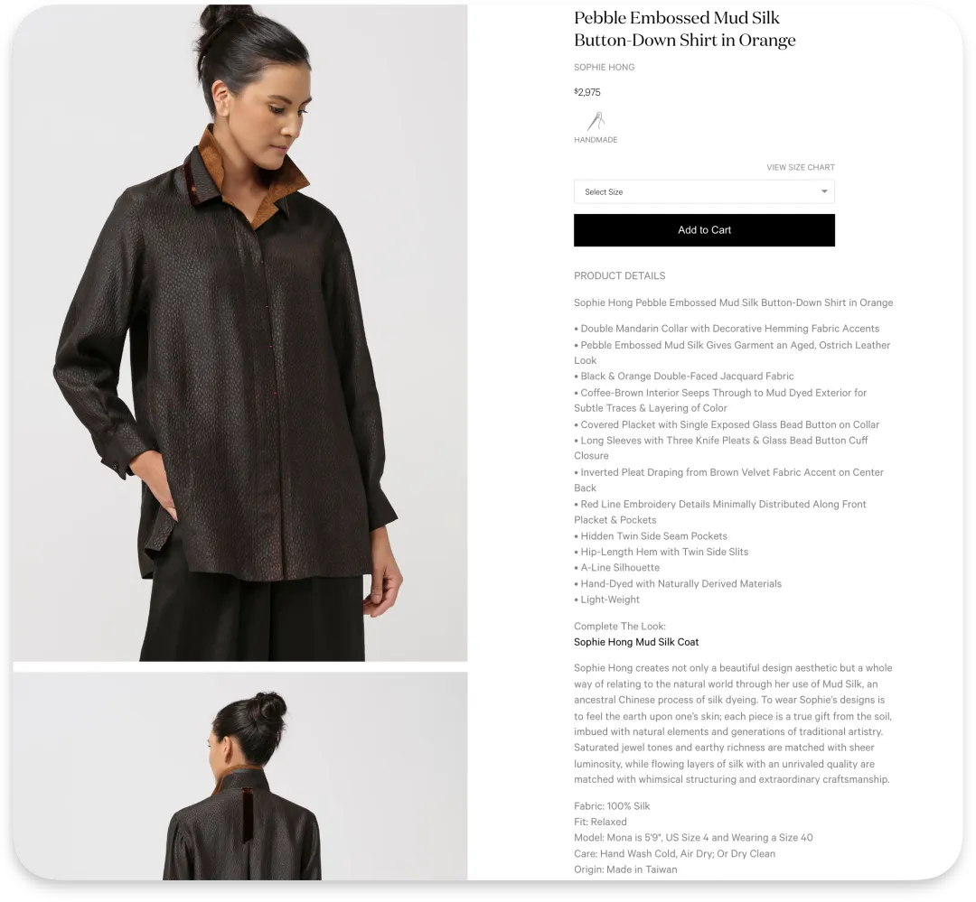 营销东亚特色纺织工艺的4个品牌 : Sophie Hong台北香云纱,Suzusan日本绞染 ,Slowmaking多伦多苗族蜡染,Tibet Home纽约藏族工艺