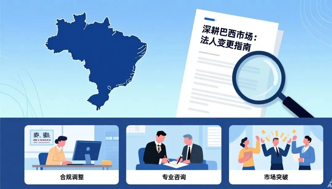 深耕巴西市场:为什么越来越多的卖家都需要变更自己做法人?