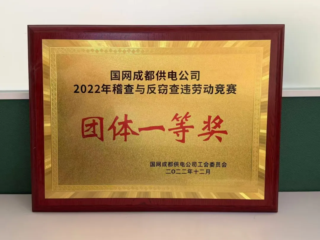 我要秀秀我的班——国网成都高新供电公司营销全业务管控与稽查班