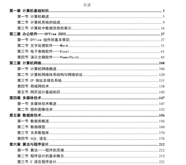 超全!事业单位计算机信息技术岗专业知识