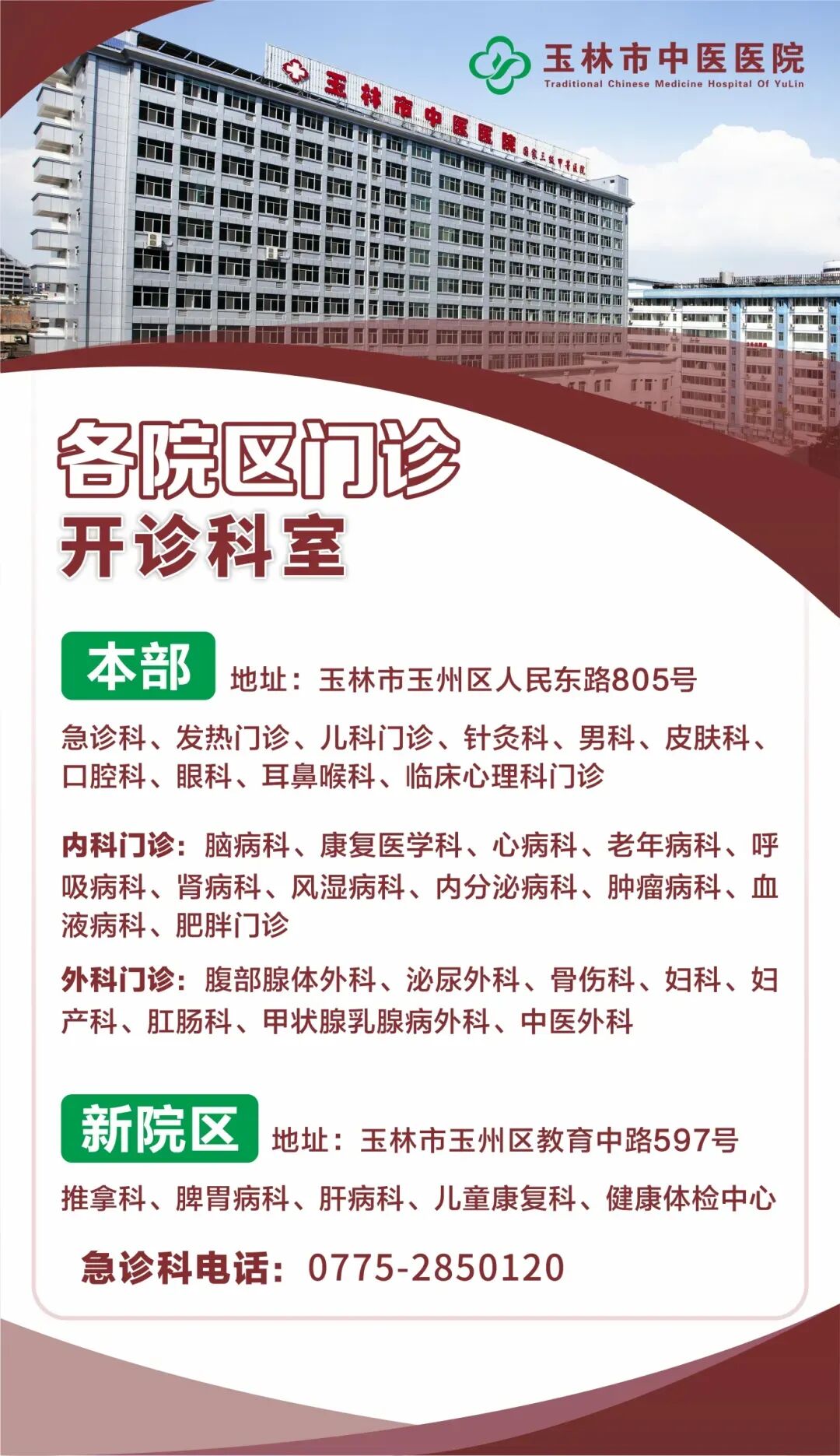 玉林市中医医院合理用药系统维保项目市场询价公告