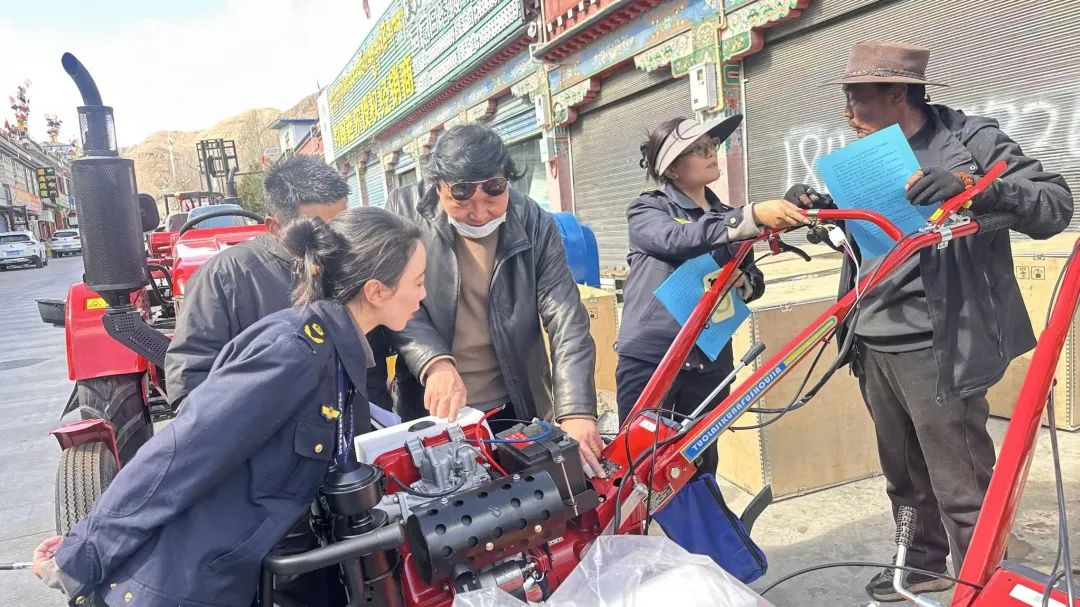 日喀则市开展农机市场专项检查 筑牢农业生产安全防线