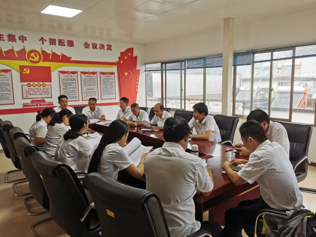 江城县市场监管局机关支部召开 党史学习教育专题组织生活会