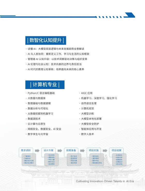 浙江大学计算机科学与技术学院高级培训项目简介