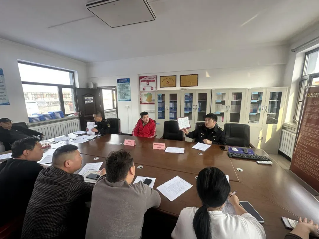 香河县市场监督管理局集中约谈培训,护航“肉”食安全