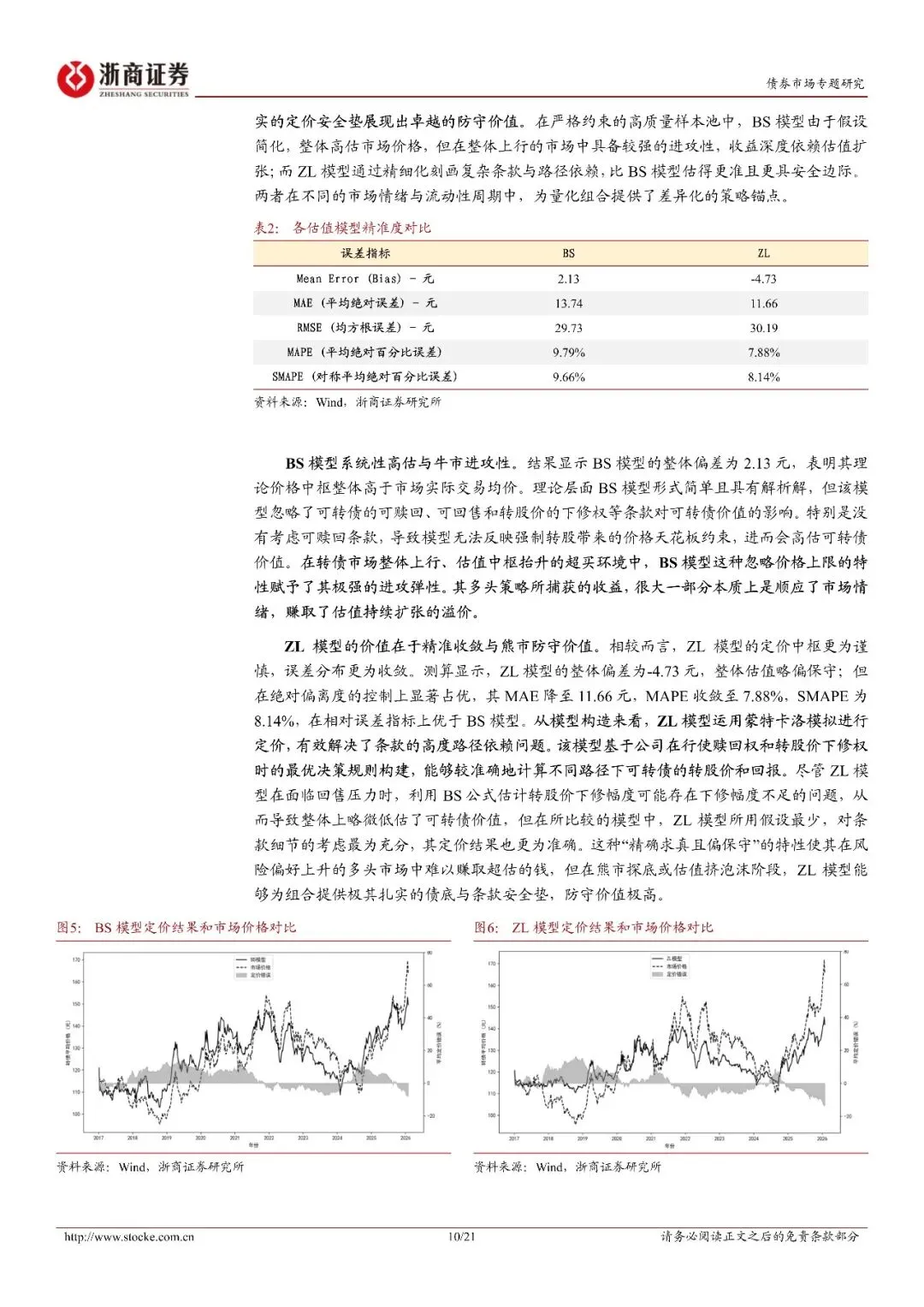 债市专题报告:中国市场可转债定价模型比较研究与实战应用