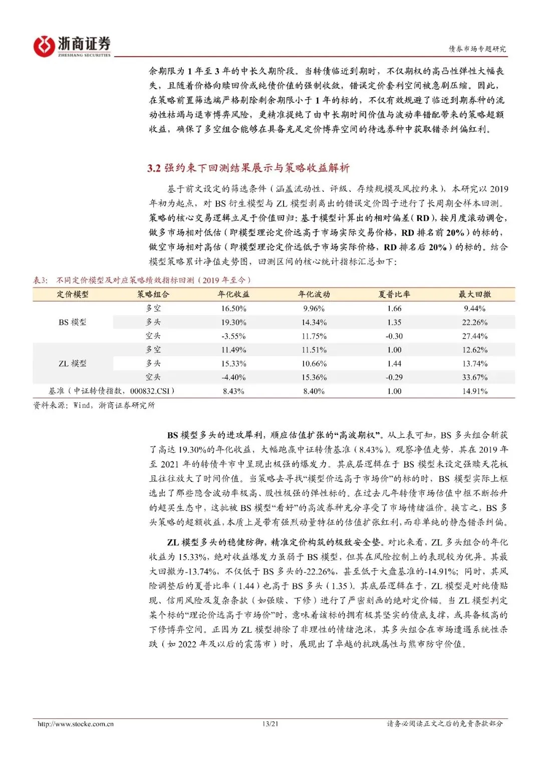 债市专题报告:中国市场可转债定价模型比较研究与实战应用