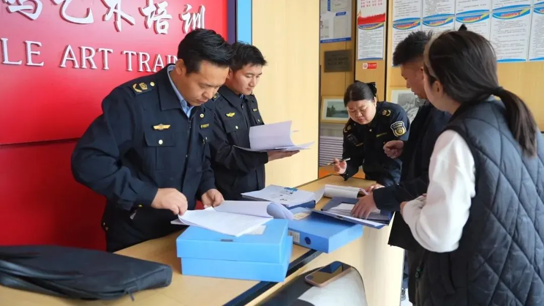 神木市文化市场综合执法大队开展春季文化艺术类校外培训机构专项检查