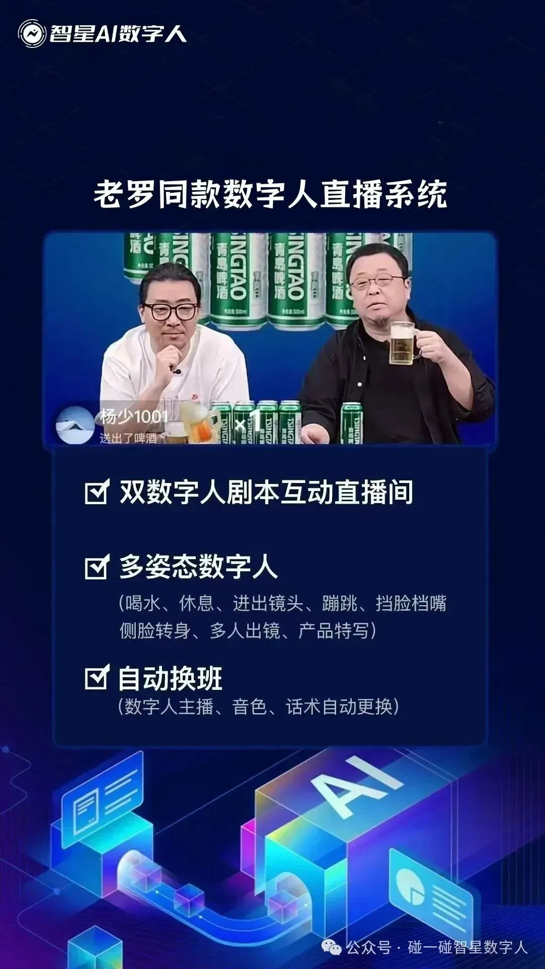 ai营销拓客项目三件套:ai数字人直播+ai碰碰卡+GEO Ai推荐,服务于商家企业,支持OEM贴牌,总部扶持