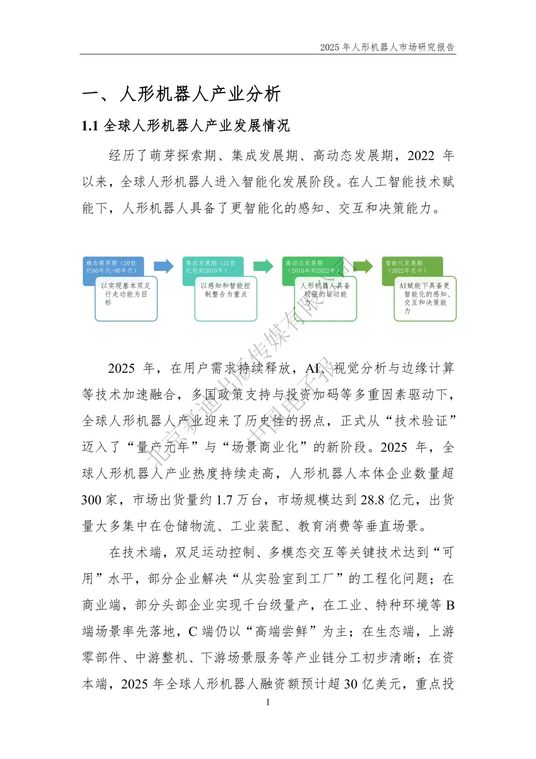 报告 | 《2025年人形机器人市场研究报告》(附下载)