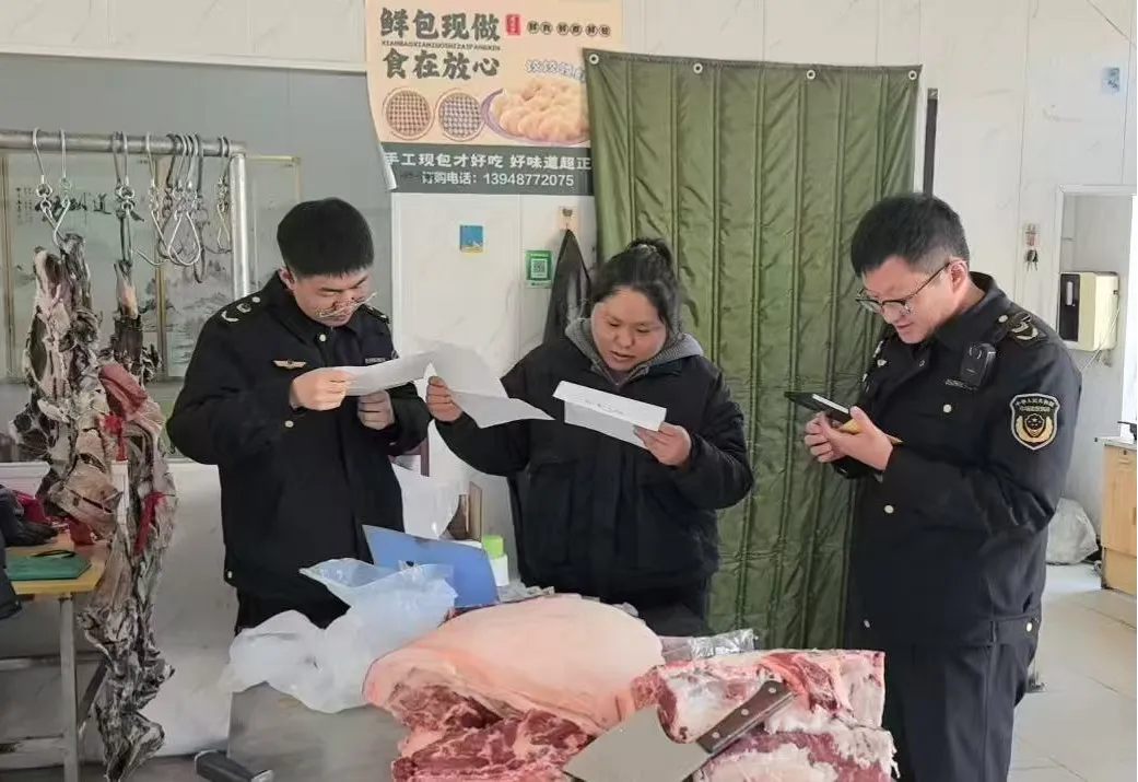 鄂托克旗市场监督管理局开展整治制售“假劣肉制品”专项检查 守护群众“舌尖上的安全”