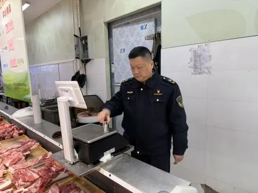 西滨所开展农贸市场计量专项检查