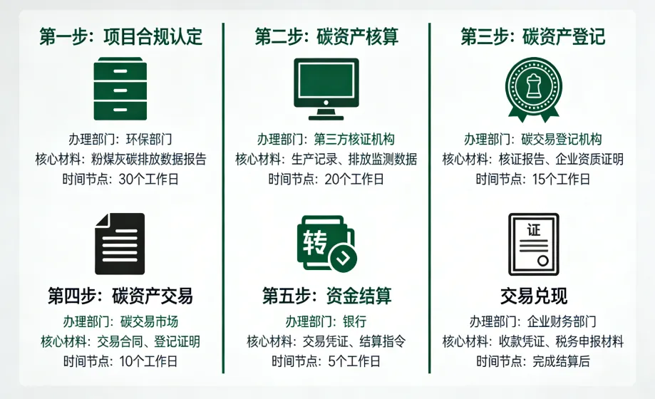 法典+碳市场双重红利!粉煤灰综合利用,怎么合规变现碳资产?手把手教你落地