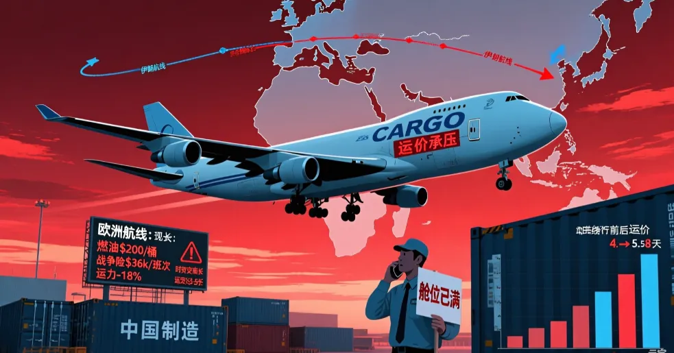 出货紧急提醒!3 月空运市场这些变动,将直接影响你的货物时效与成本