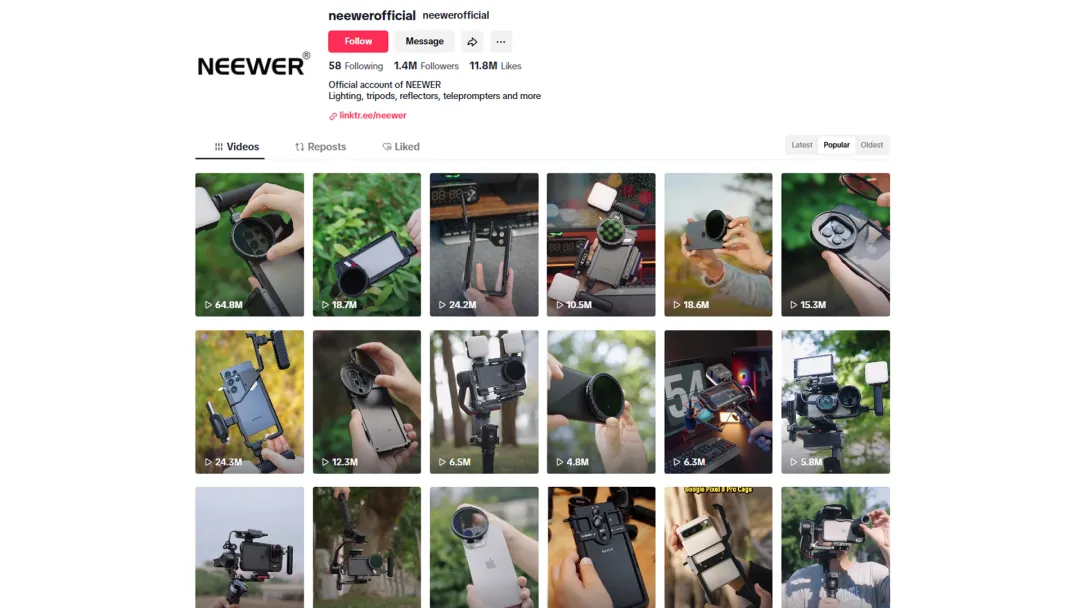 海外红人营销|将“打光灯”销往100国!小众赛道跑出亿级大卖!