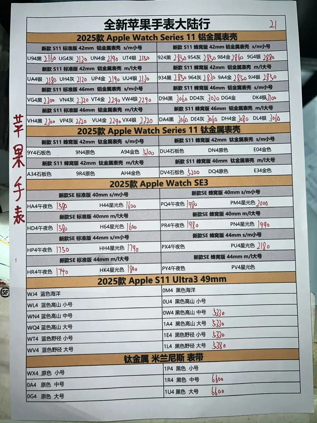 深圳华强北手机市场报价:3月21号