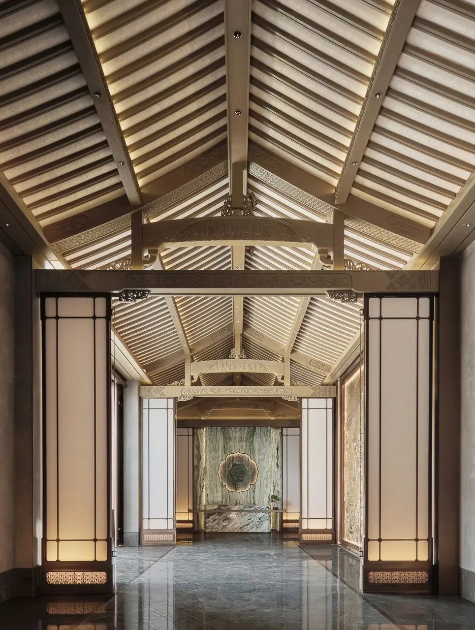 物象境合*建发湾墅营销中心,三百年古建入梦,一院风华鉴古今