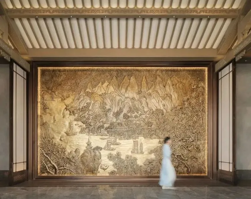 物象境合*建发湾墅营销中心,三百年古建入梦,一院风华鉴古今