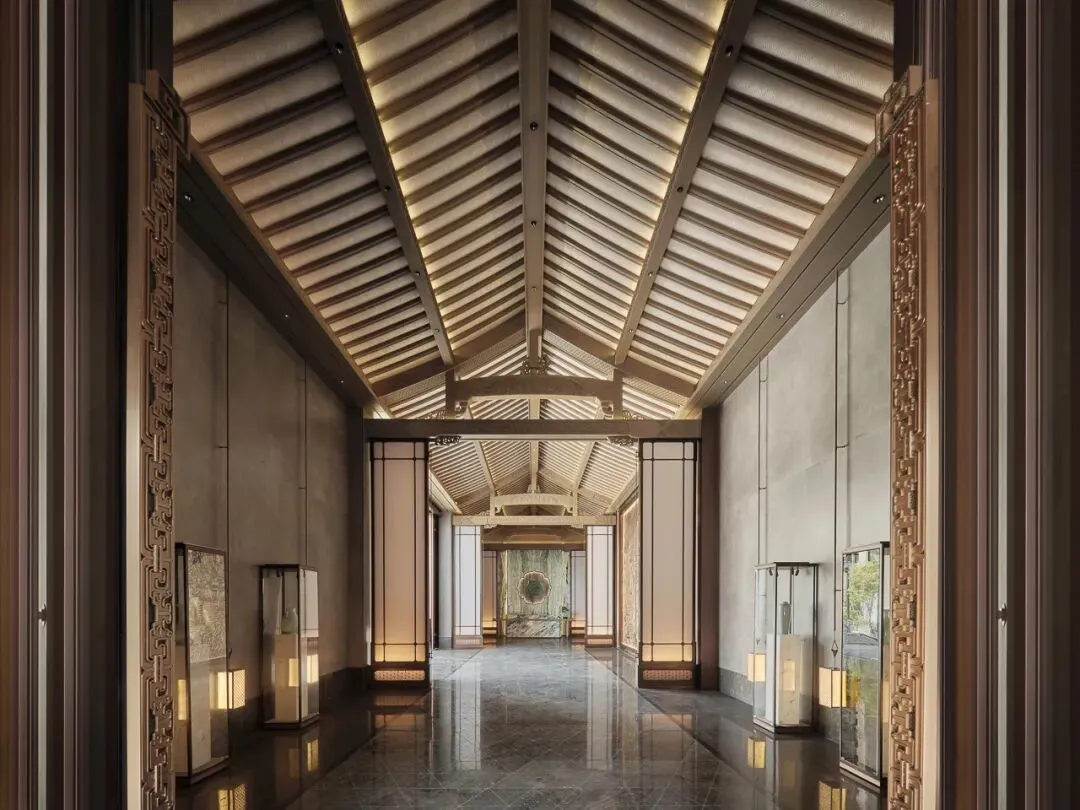 物象境合*建发湾墅营销中心,三百年古建入梦,一院风华鉴古今