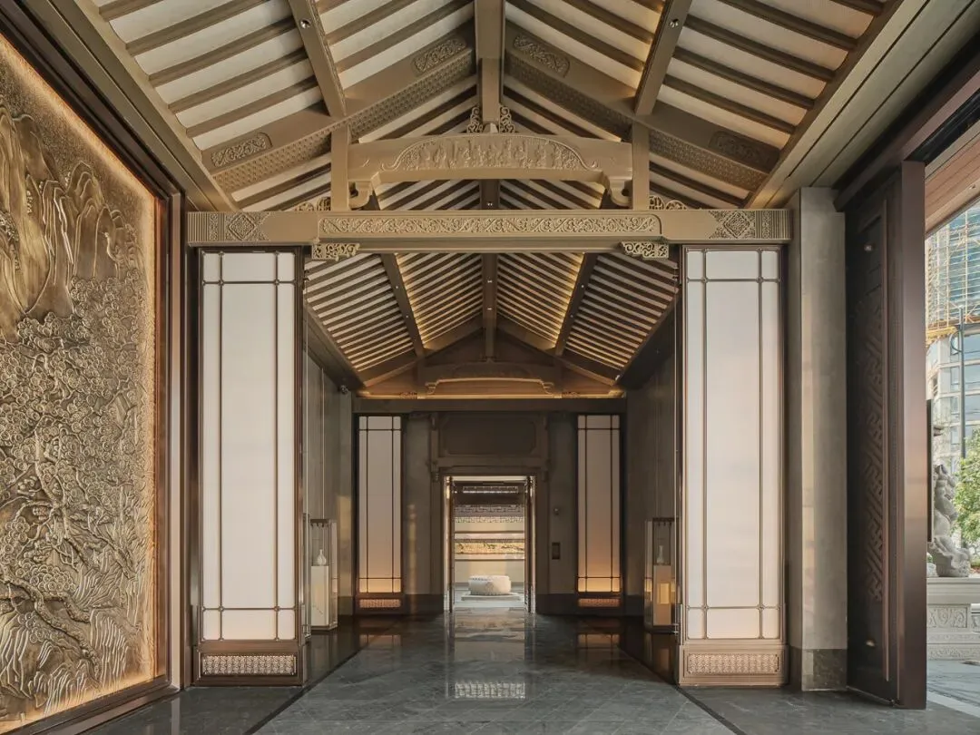 物象境合*建发湾墅营销中心,三百年古建入梦,一院风华鉴古今