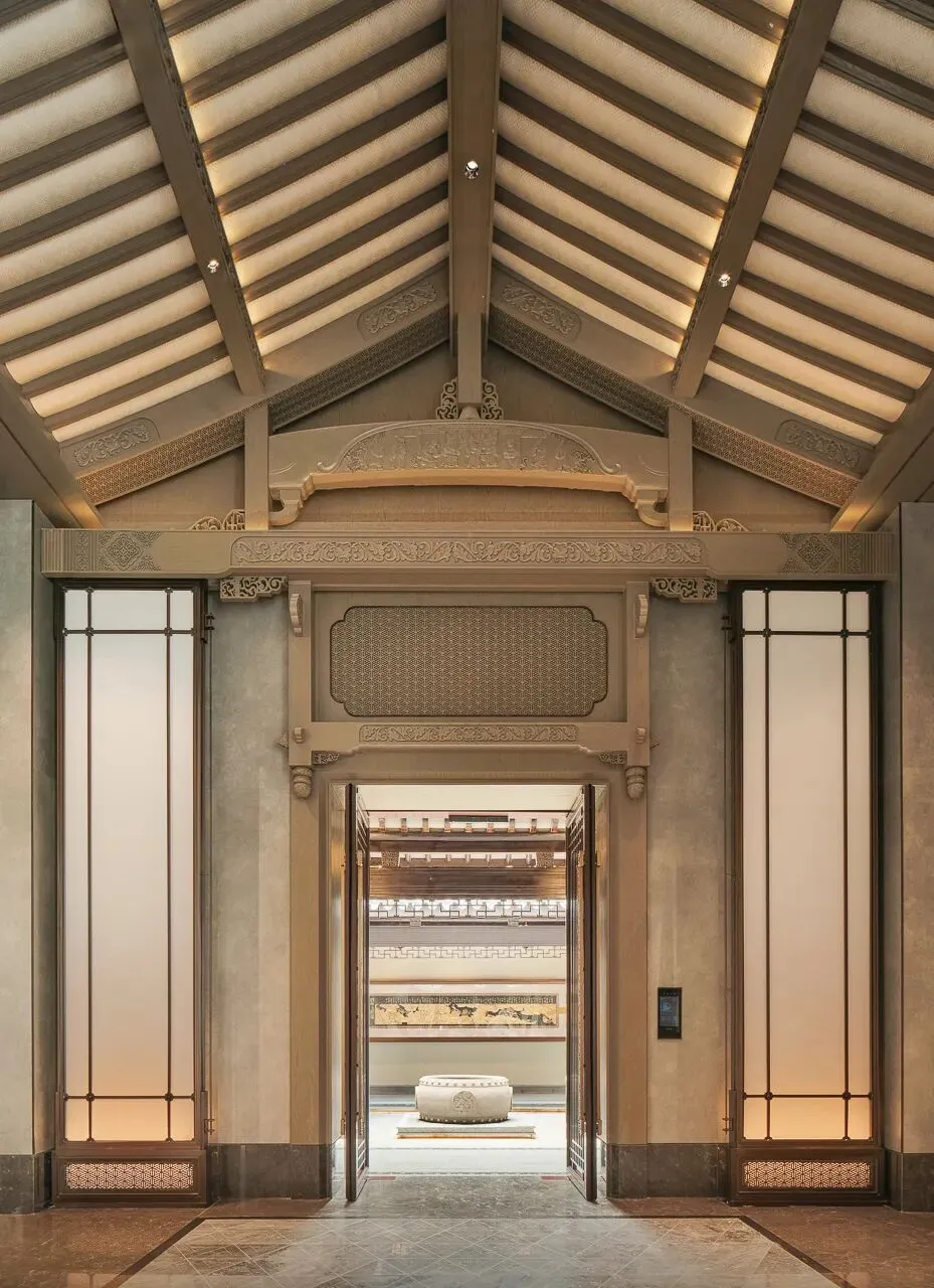 物象境合*建发湾墅营销中心,三百年古建入梦,一院风华鉴古今