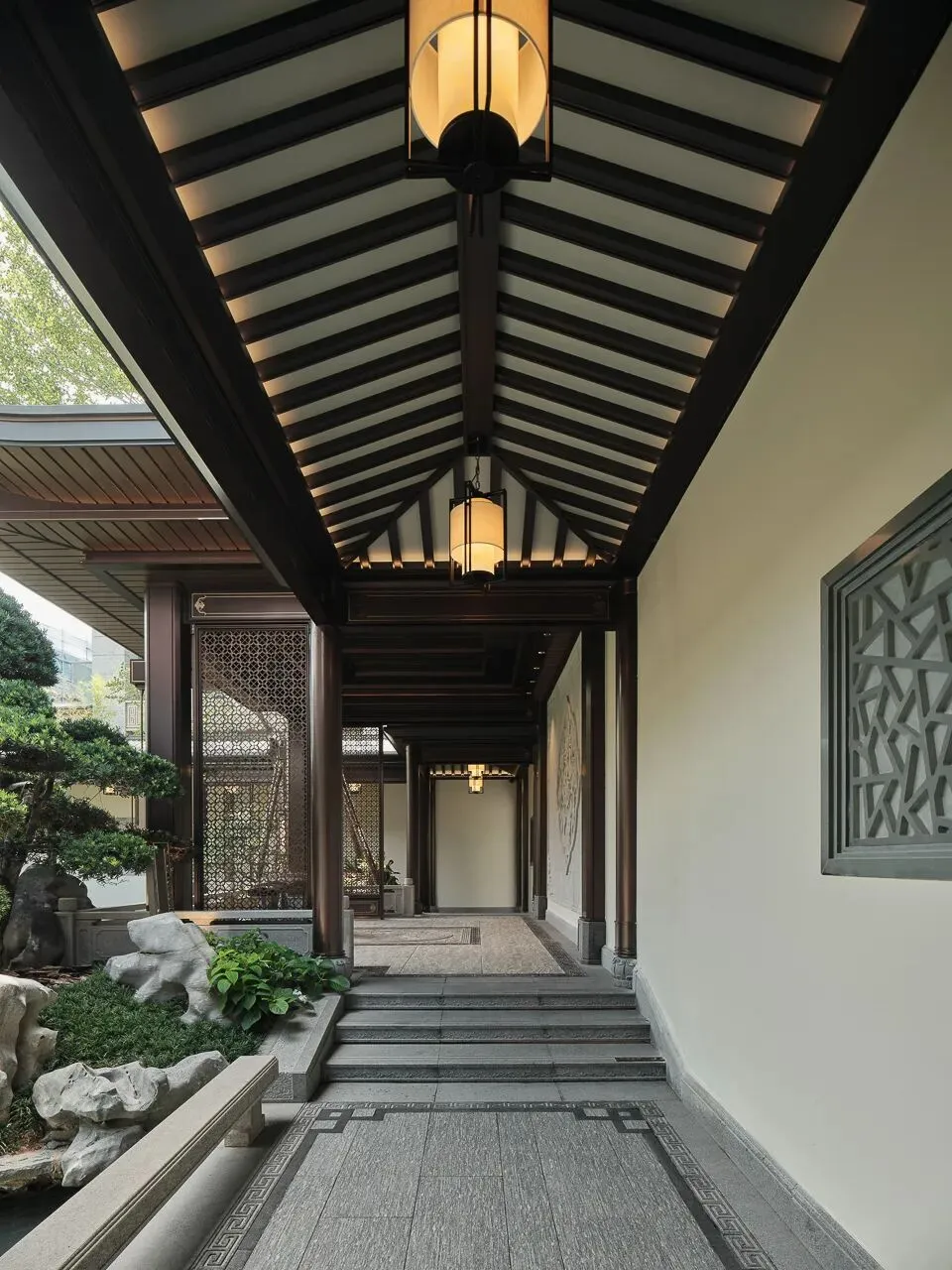 物象境合*建发湾墅营销中心,三百年古建入梦,一院风华鉴古今