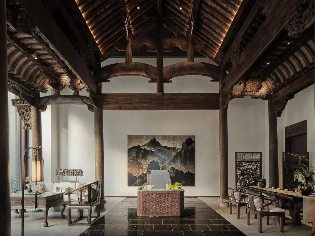 物象境合*建发湾墅营销中心,三百年古建入梦,一院风华鉴古今