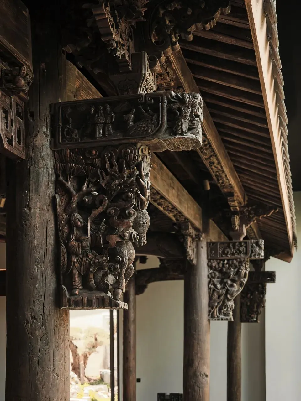 物象境合*建发湾墅营销中心,三百年古建入梦,一院风华鉴古今