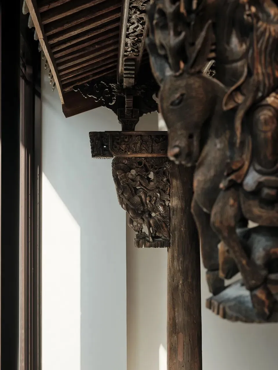 物象境合*建发湾墅营销中心,三百年古建入梦,一院风华鉴古今