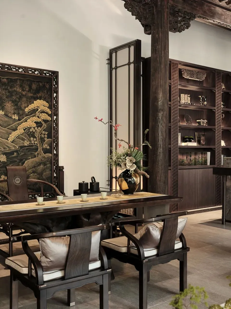 物象境合*建发湾墅营销中心,三百年古建入梦,一院风华鉴古今