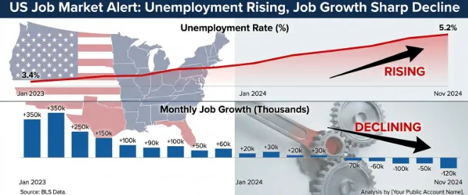 美国2月就业市场寒冬:9.2万个岗位消失,失业率升至4.4%