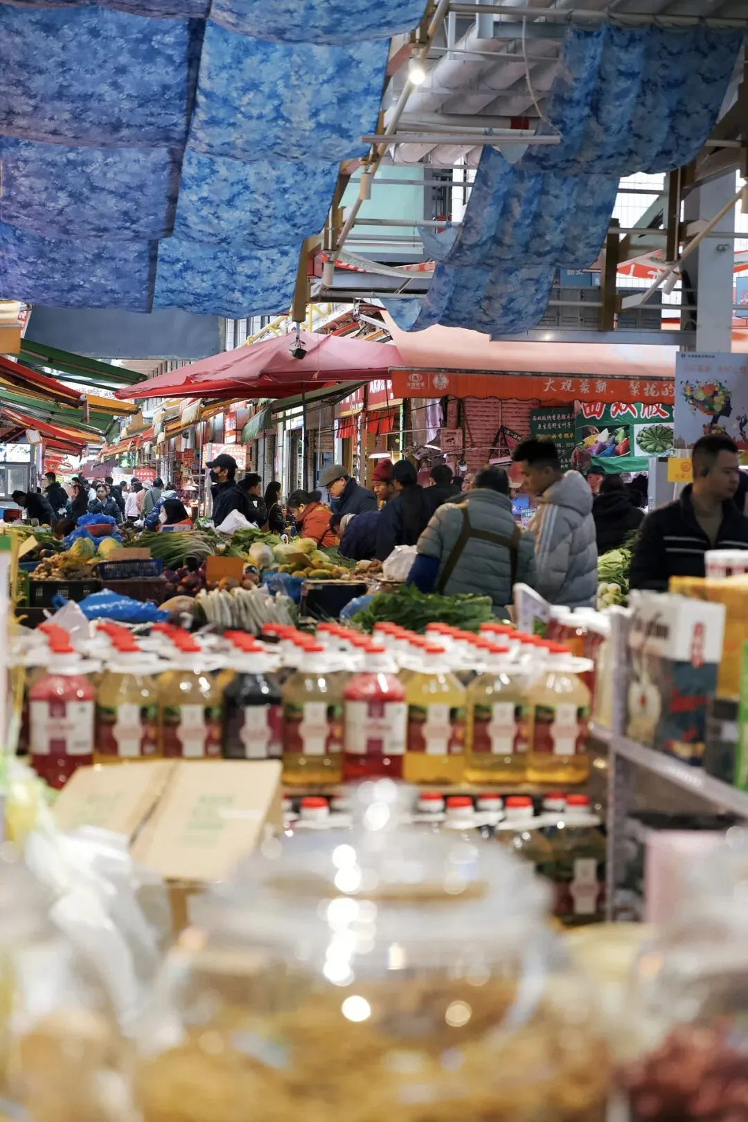 吃花!吃花!走克篆新农贸市场瞧瞧