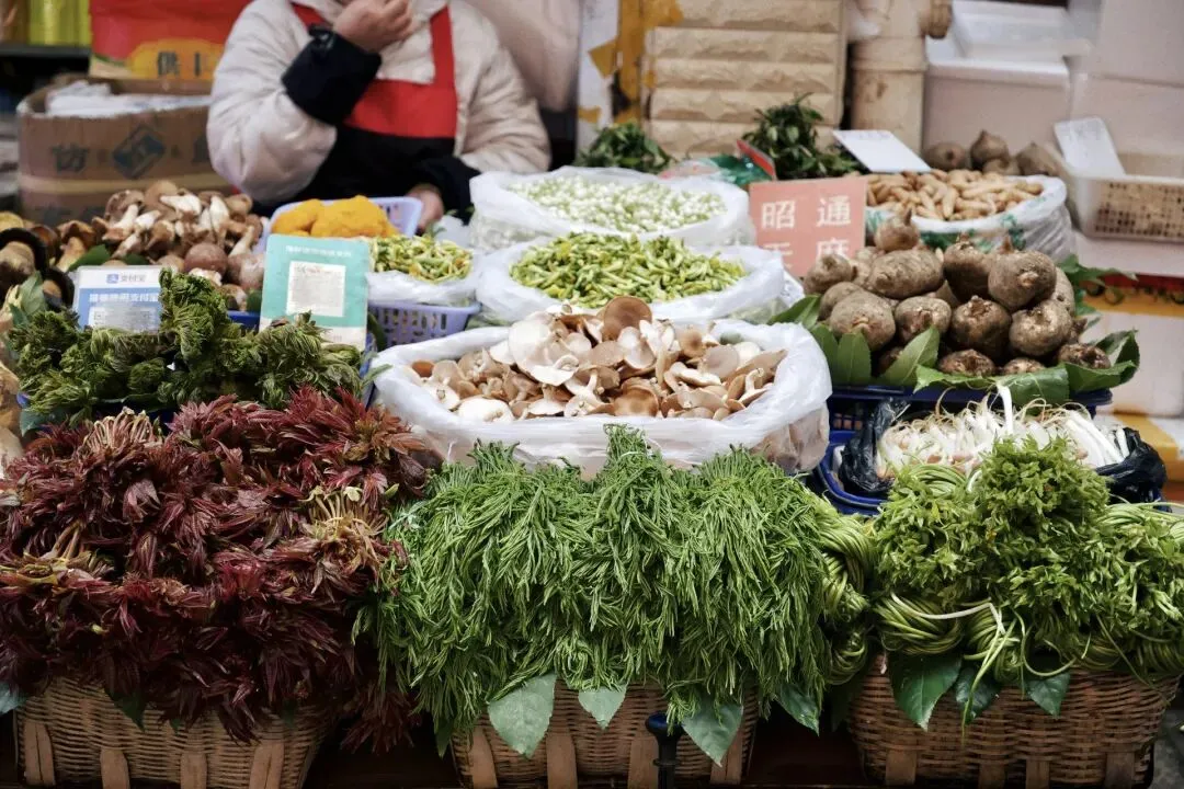 吃花!吃花!走克篆新农贸市场瞧瞧