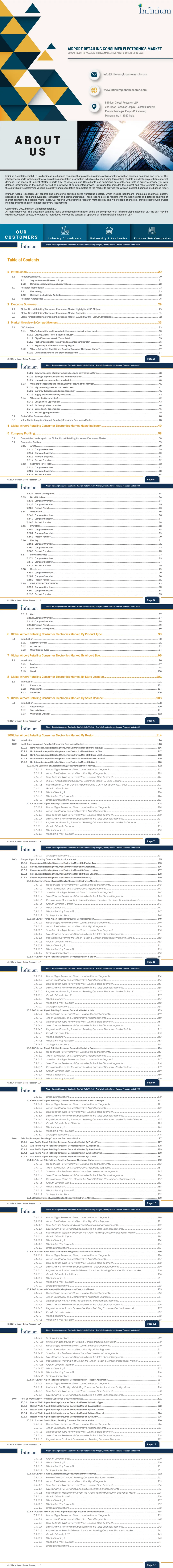 行业研报 | 机场零售消费电子市场全球行业分析、趋势、规模及预测(至2032年)