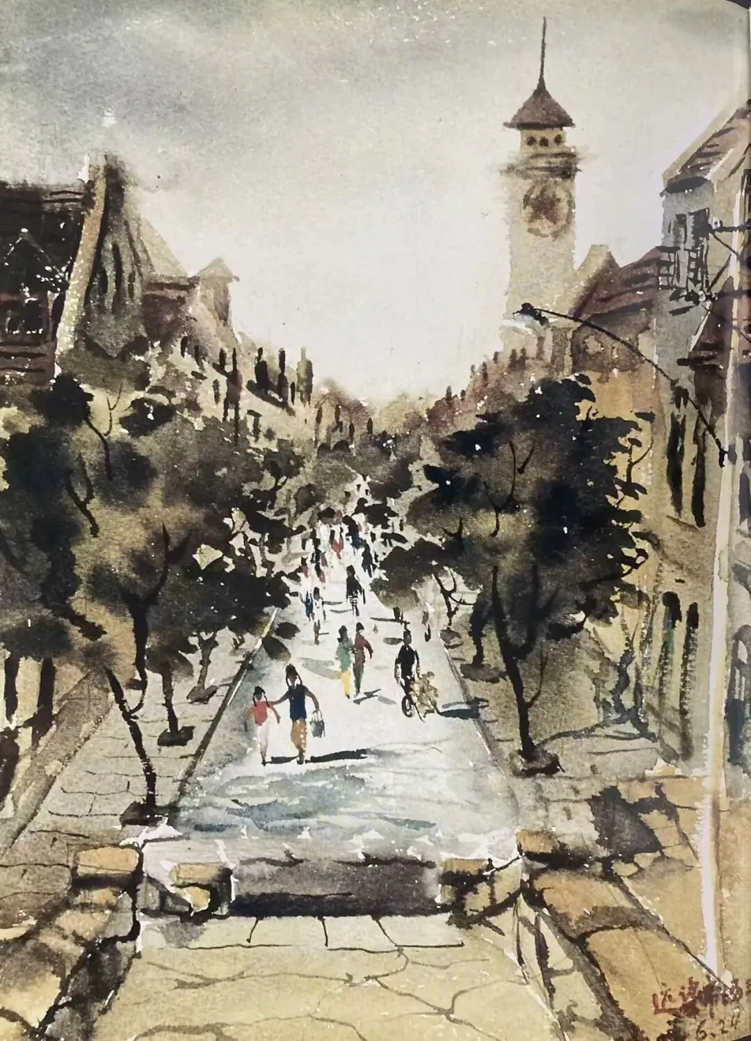 消失的市场三路旧景