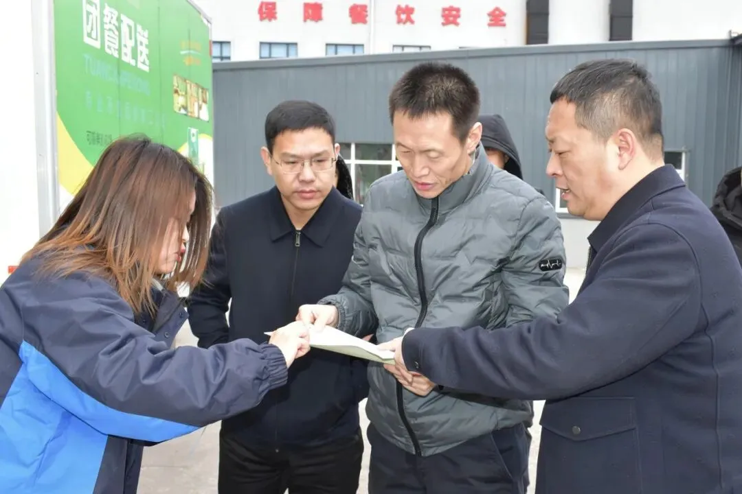 黑龙江省市场监督管理局餐饮服务安全监督管理处处长李湘江一行莅临我司检查指导–共促创新发展