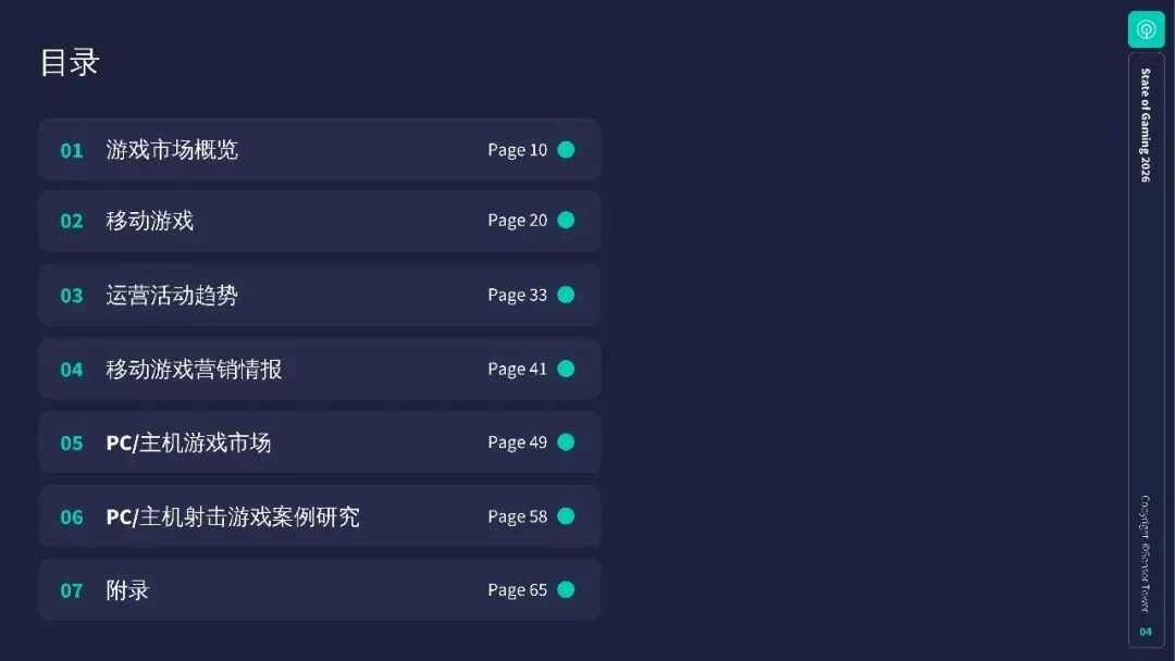 2026年游戏市场报告:全球手游、PC 及主机行业洞察.
