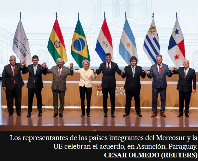 中欧抢占南美市场:欧盟结束25年谈判长跑,与南美共同市场建立全球最大自贸区